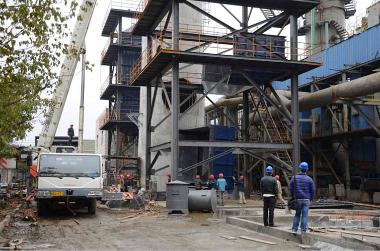 浙江富陽(yáng)申能固廢環(huán)保再生有限公司濕式靜電除霧工程